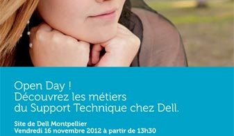 Dell Montpellier recrute des techniciens supports techniques lors d’un Open Day le 16 novembre.