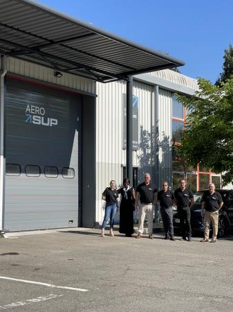 Inauguration d'un centre de formation aéronautique à Colomiers : AéroSup.