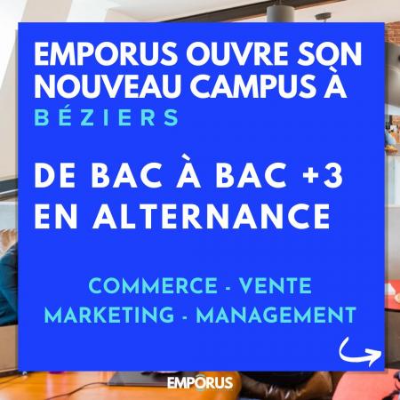 Emporus Formation ouvre un nouveau campus à Béziers.