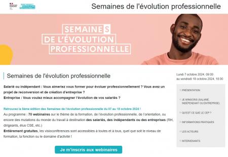 5e édition des Semaines de l'évolution professionnelle en Occitanie, jusqu'au 18 octobre