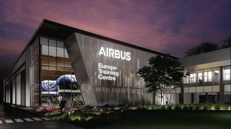 La construction du nouveau campus de formation et d'opérations aériennes d'Airbus à Toulouse commence en octobre.