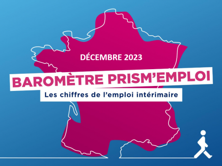 Illustration de Baromètre de l'intérim en décembre 2023