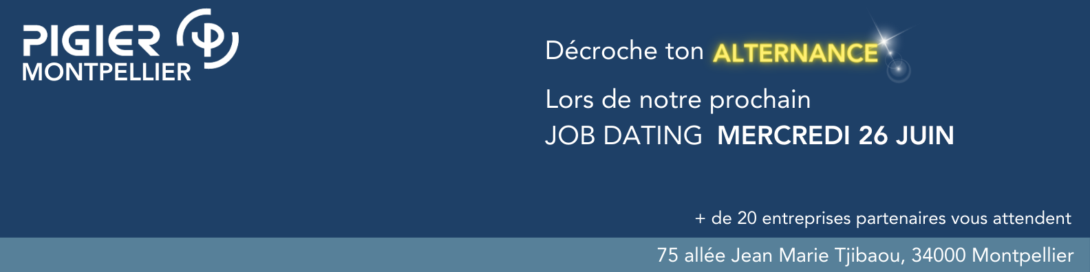 Job dating - Pigier Montpellier