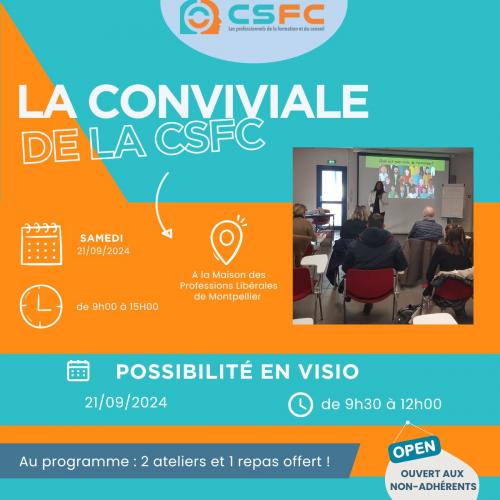 Conviviale de la Formation par la CSFC Occitanie