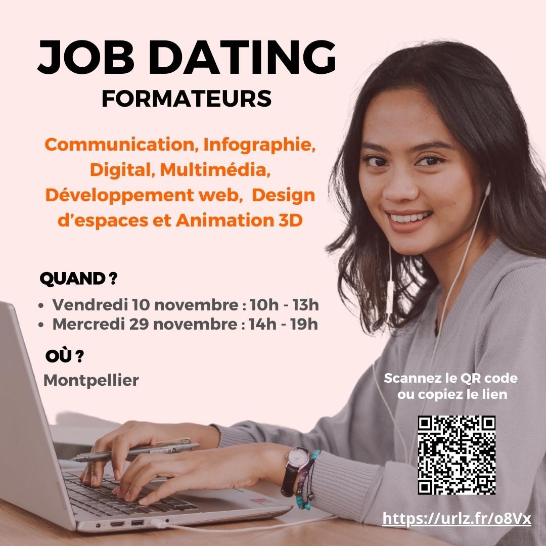 Job dating Formateurs Connexion Graphique