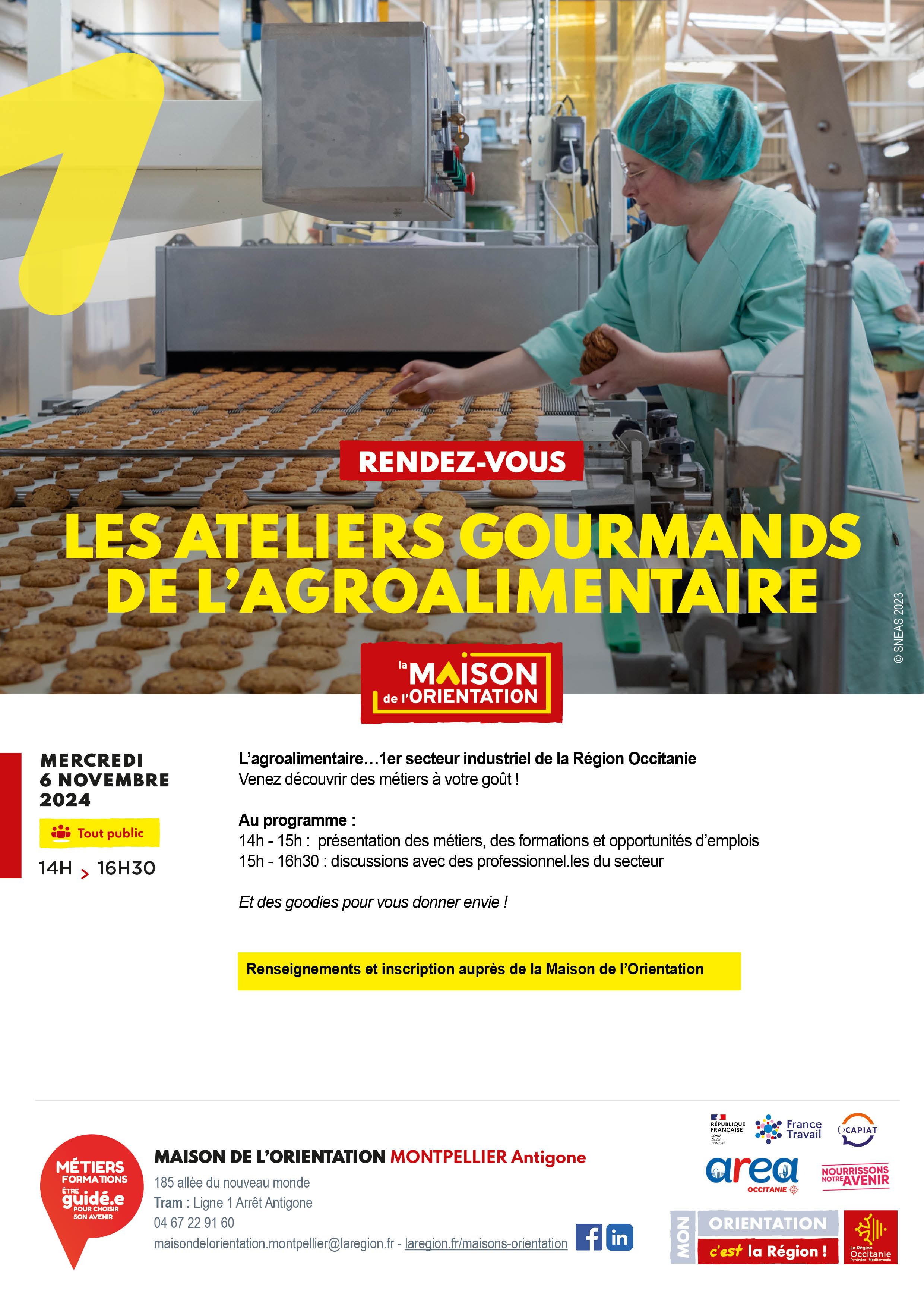 Les ateliers gourmands de l'agroalimentaire