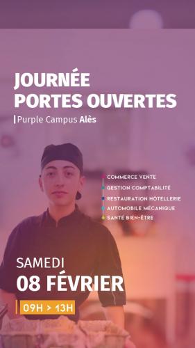 Journées portes ouvertes Purple Campus Gard Alès