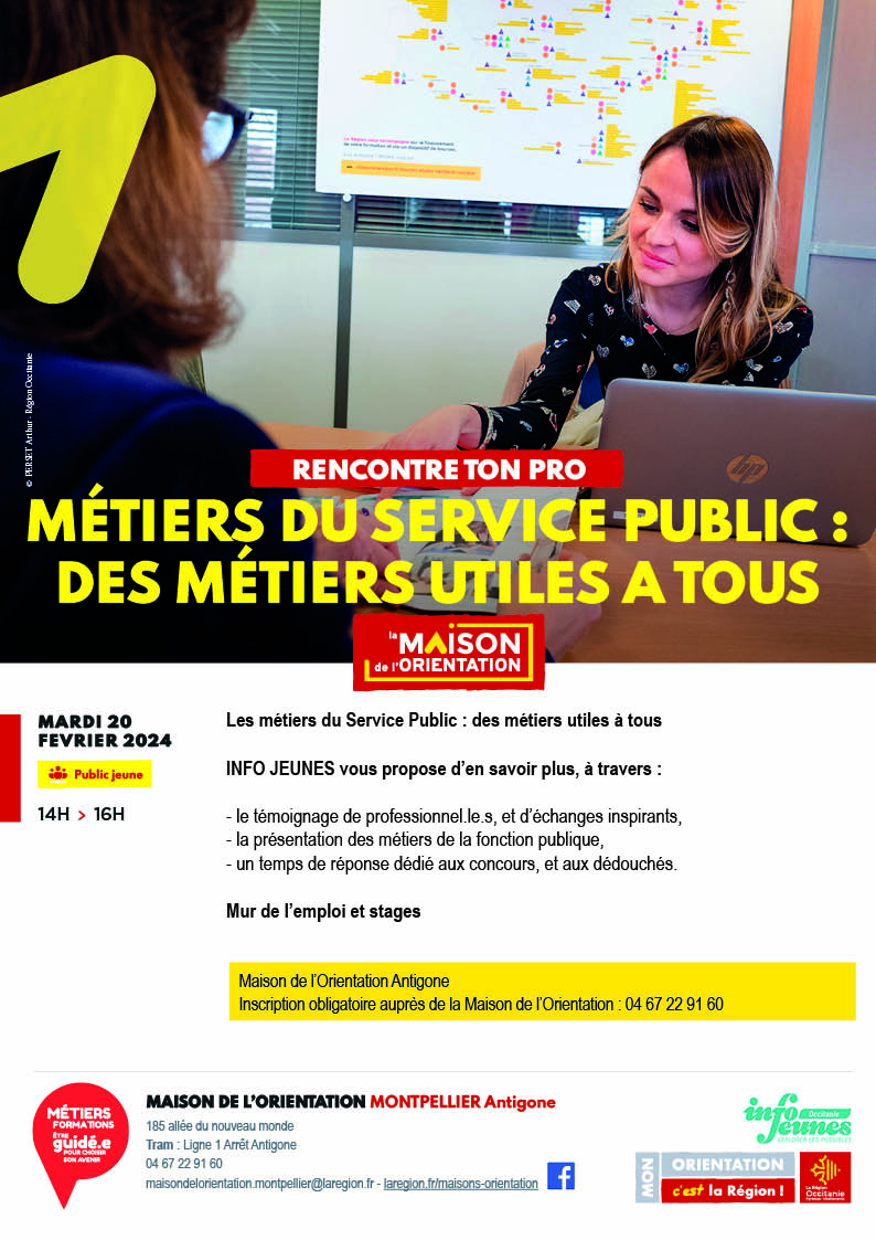 Métiers du service public : des métiers utiles à tous