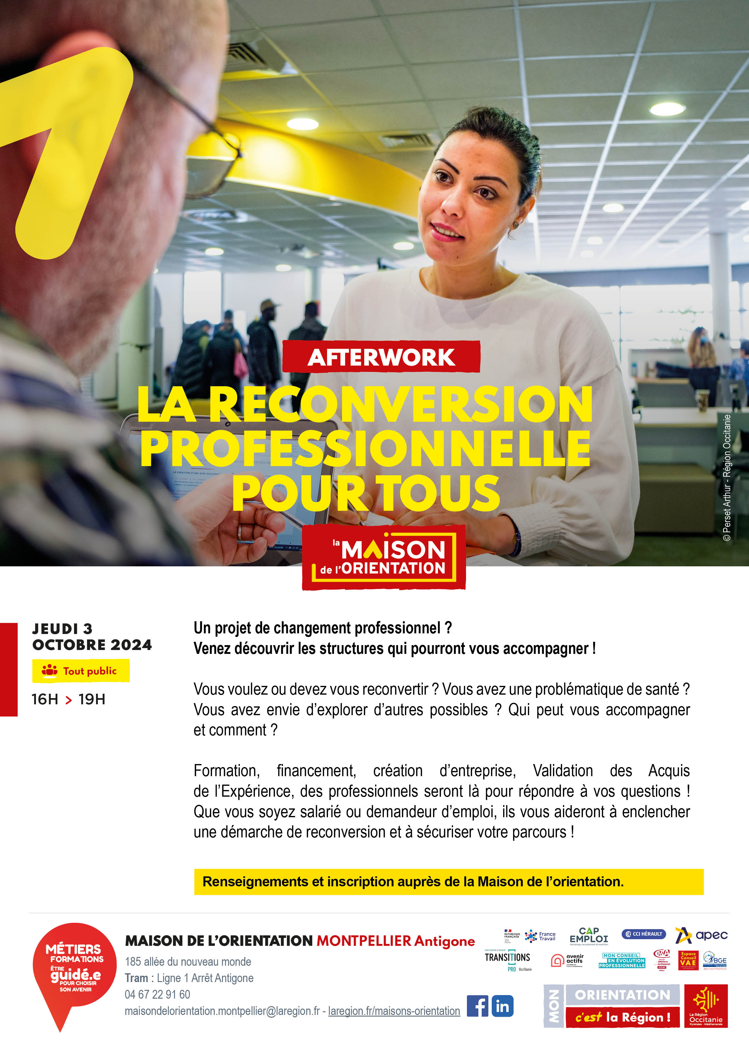 Afterwork - La reconversion professionnelle pour tous